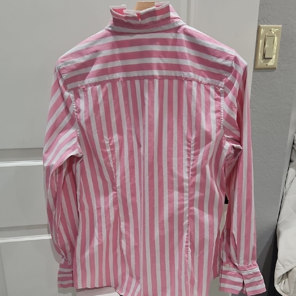 Banana Republic Pink and White Striped Top - Picture 6 of 6